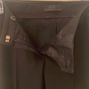 Prada - Black Polyester Pants, EU 38, US 8